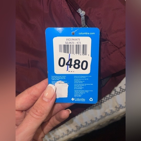 NWT Columbia Switchback II jacket‎ fleece inside weatherproof jacket size XL - Picture 3 of 5